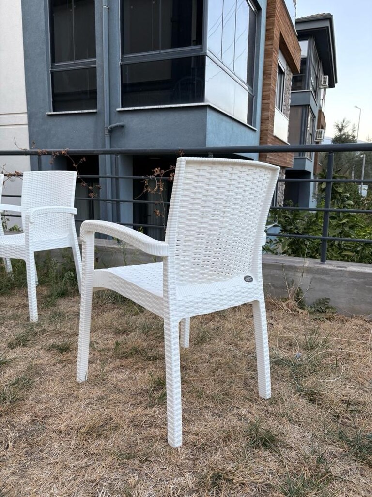 VIOLET MARKA 6LI RATTAN DESEN SANDALYE - 4