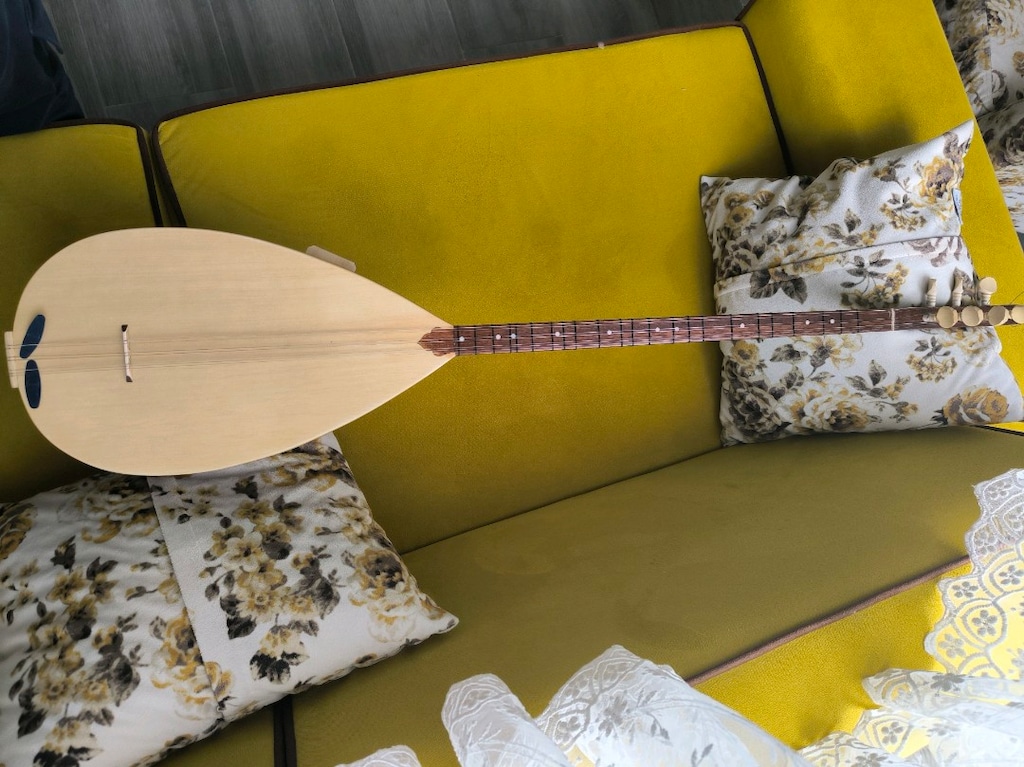40 tekne uzun sap Saz /Bağlama sıfır kokusu üzerinde - 4