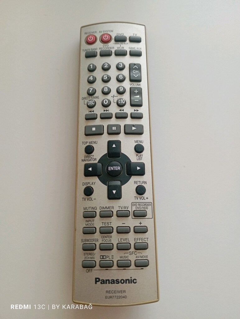 PANASONİC,Panasonic kumanda,Technics,Panasonic ses sistemi,ses sistemi - 3