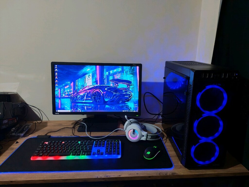 ADRESE TESLİM/ 144 HZ FULL SET HER OYUNU OYNATAN BİLGİSAYAR SETİ - 14