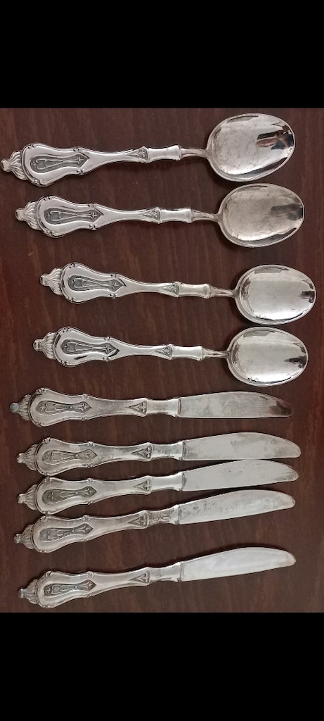 Vintage İtalyan gümüş kaplama servisler - 7