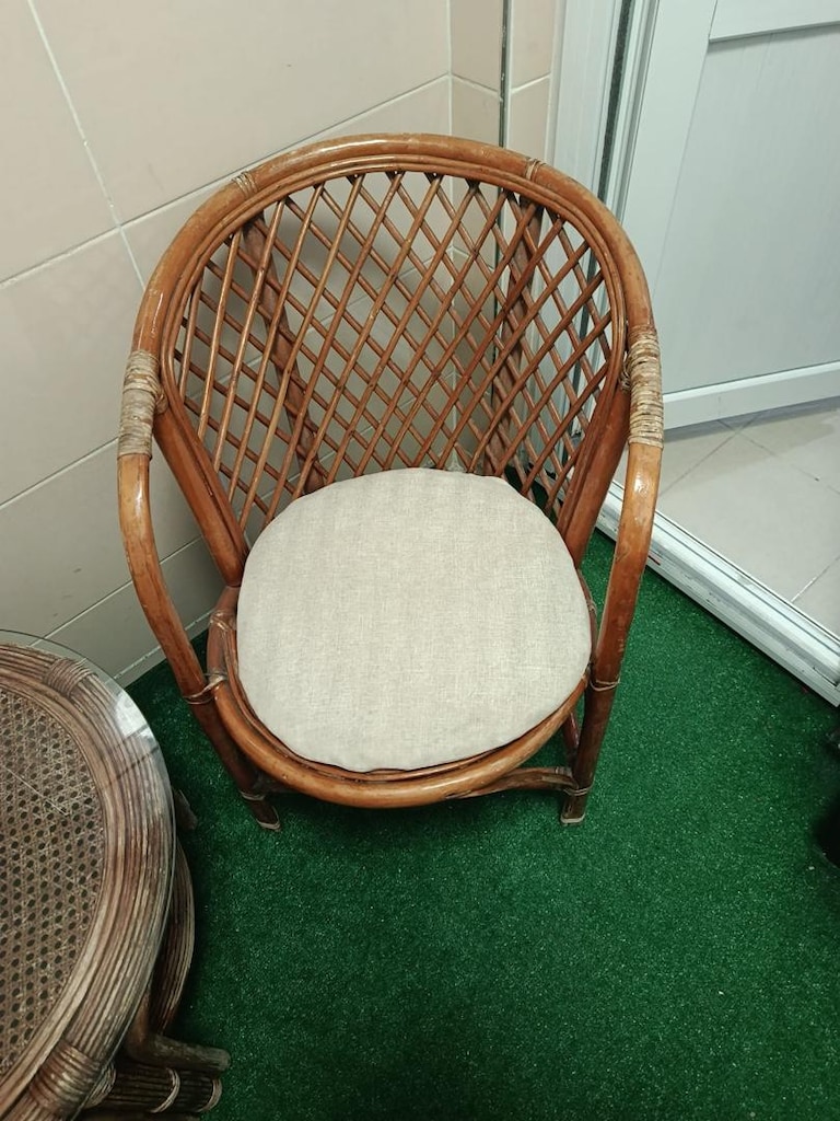 BAMBU TEMİZ MASA SANDALYE - 2