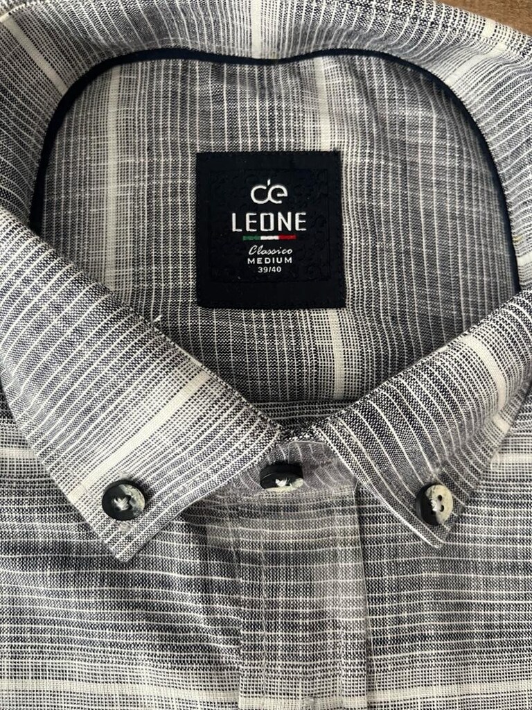DE LEONE CLASSICO İTALYAN GÖMLEK M BEDEN SIFIR ETİKETLİ - 2