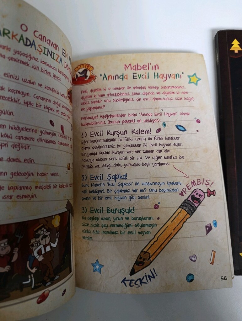 Esrarengiz Kasaba Diper ile Mabel Okuma Kitabı - 4
