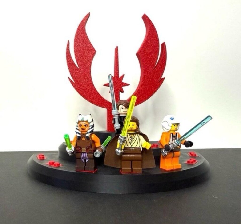 Lego Minifigür Sergileme Standı - 9