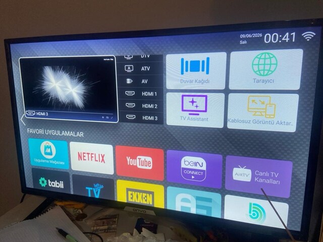 onvo 82 ekran sorunusuz smart tv