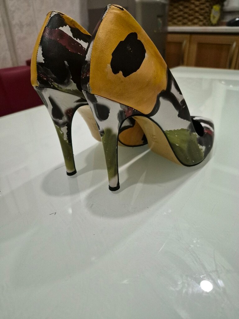 VICINO KARISIK DESENLI STILETTO 11 CM - 3
