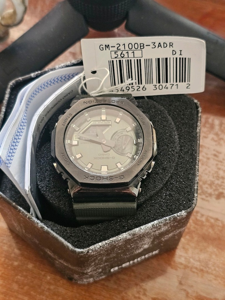 Casio g-shock gm-2100B 3 ADR bilek görmemiş kol saati - 2