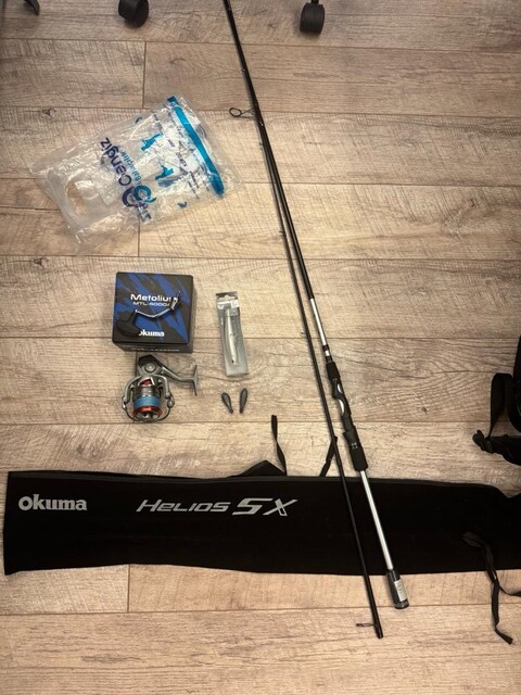 okuma helios sx spin olta ve makinesi