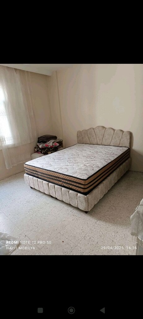 160/20/ cm'lik baza Başlık petli yatak takım sandıklı baza - 5
