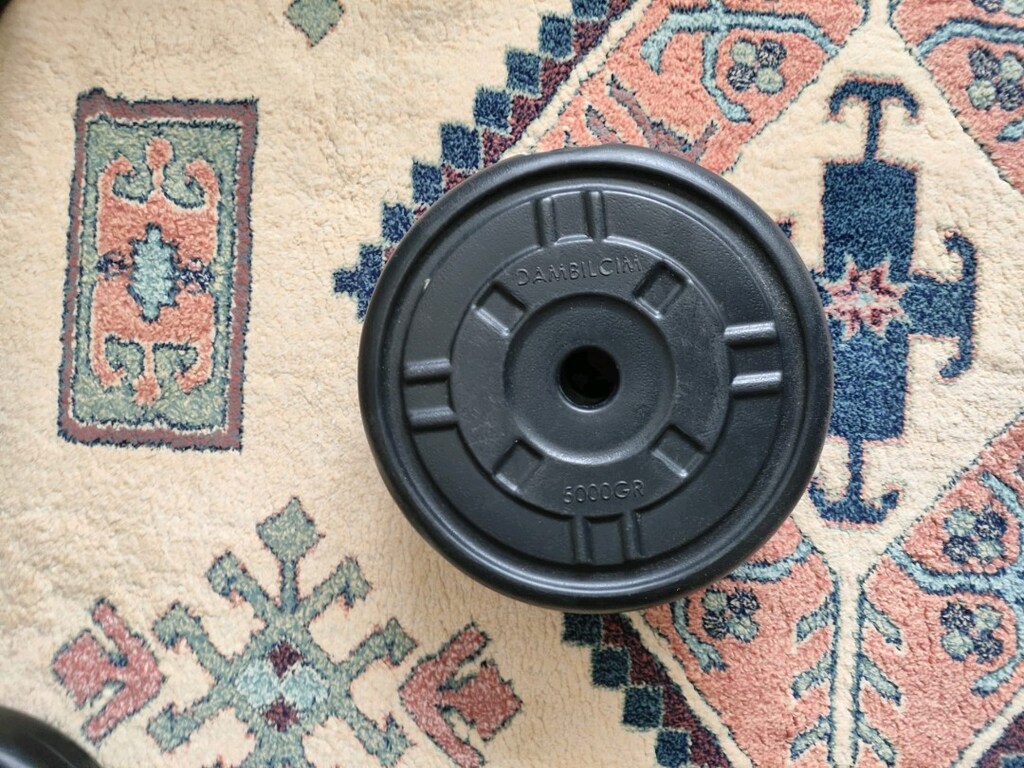 Temiz 40 KG Ağırlık Plakası + Barlar - Takasa Açık Full Set - 3