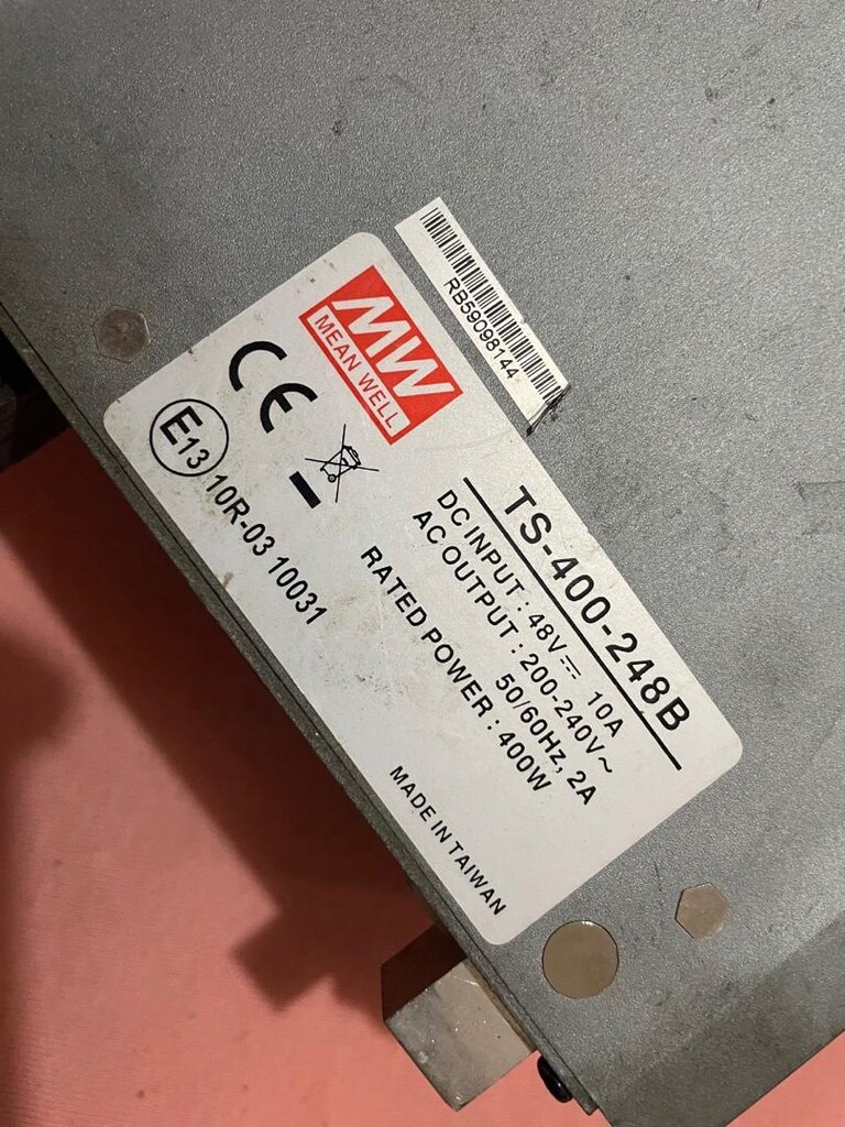 Tam sinüs 48 Volt 400 Watt İnverter sıfır ayarındadır. - 4