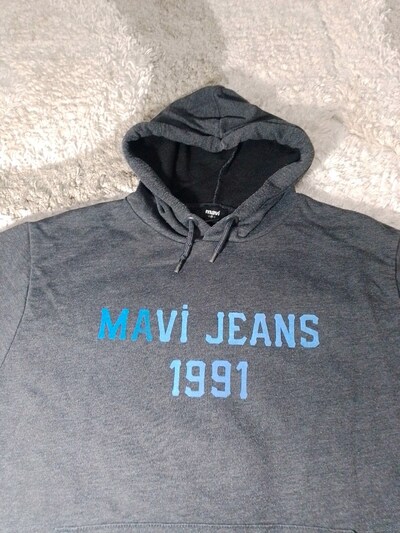 orijinal mavi jeans kapşonlu sweatshirt