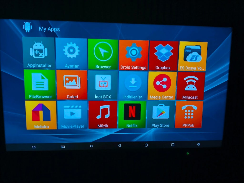 Android TV box akıllı TV kutusu - 6