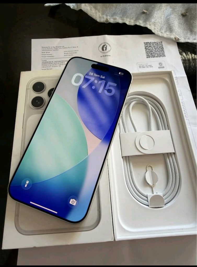 3 Aylık 17 Pro Max TR Garantili 256GB KVK PİL 100 Hatasız Kutu Fatural - 2