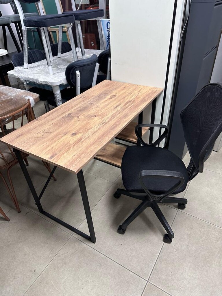 mini ofis ders çalışma seti. Masa sandalye - 3