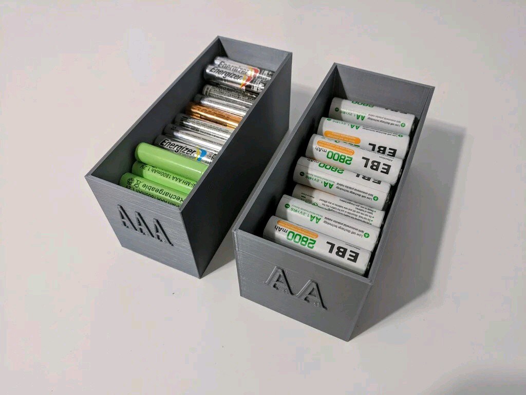 AA +AAA+18650 Pil Kutuları - 2