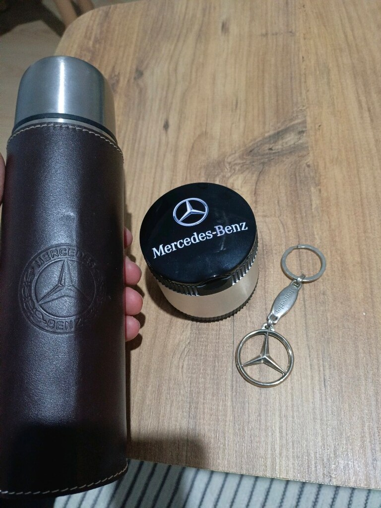 mercedes termos anahtarlık ve ışıklı küllük - 3