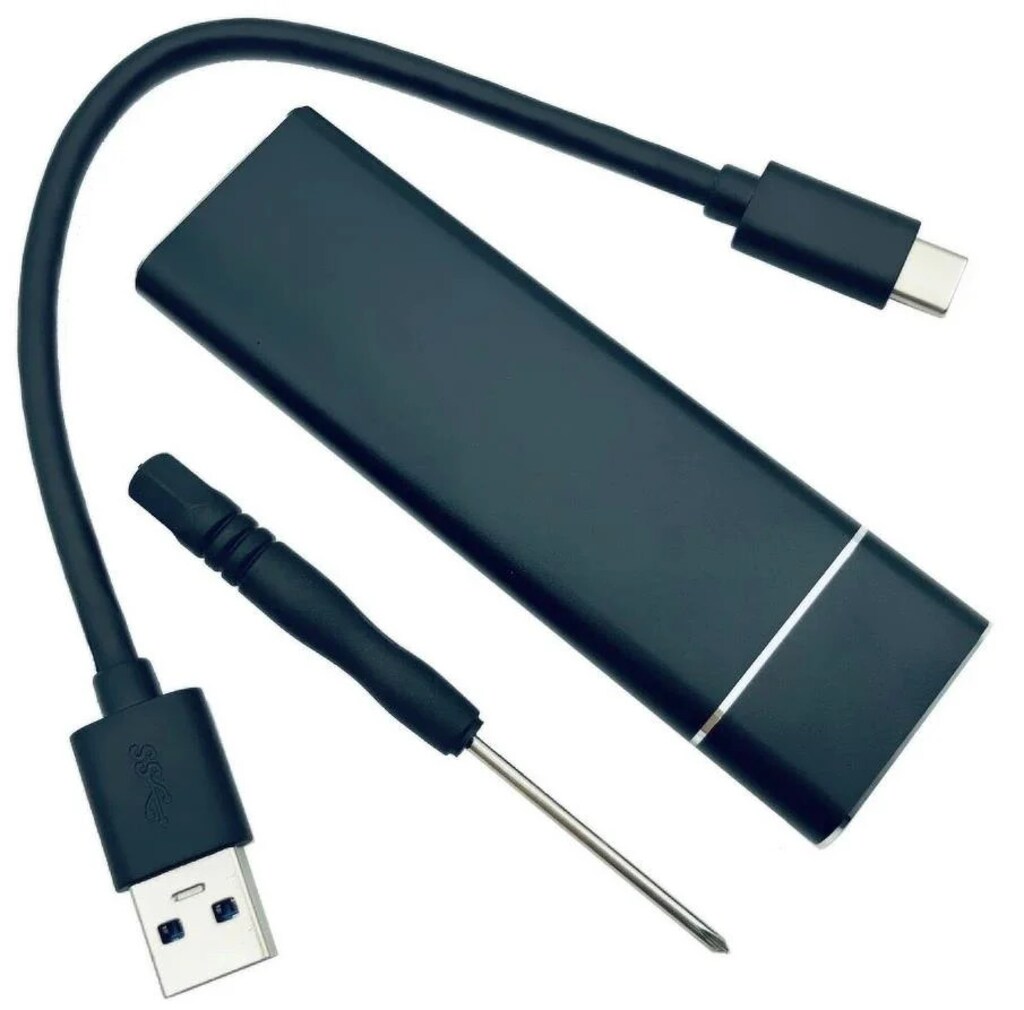 USB 3.1 Type-C to PCI-e NVMe & SATA M.2 SSD Disk Kutusu - 4