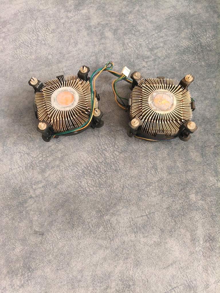 2 Tane Intel İşlemci Fan ve Soğutucu Blok - 4