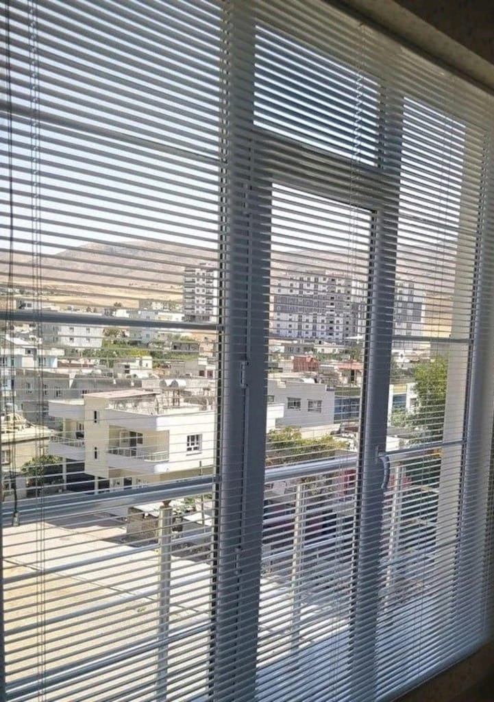 alüminyum jaluzi kırık beyaz 4 adet - 4