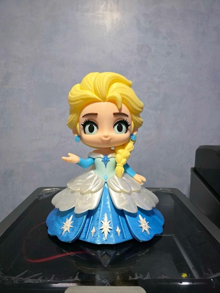 Elsa 3D figür - 5