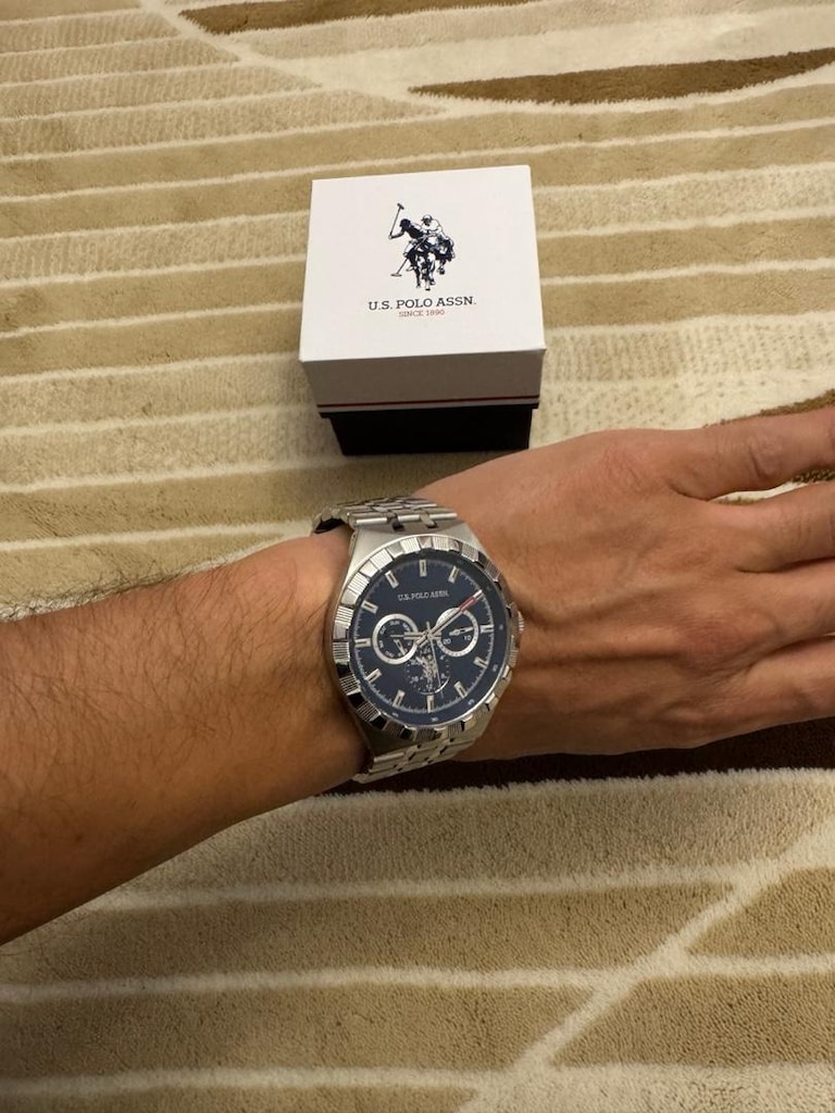 U.s. Polo Assn. Uspa1140-02 Erkek Kol Saati Metalik Gri — görsel 6/10