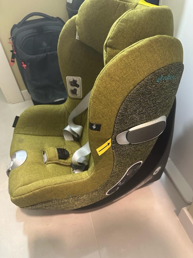 Cybex Sirona Z i-size plus bazalı - sarı yeşil - 2