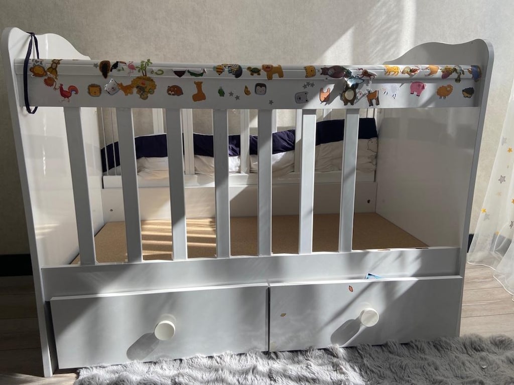 Bebek Karyolası+Bamboo Yatak - 6