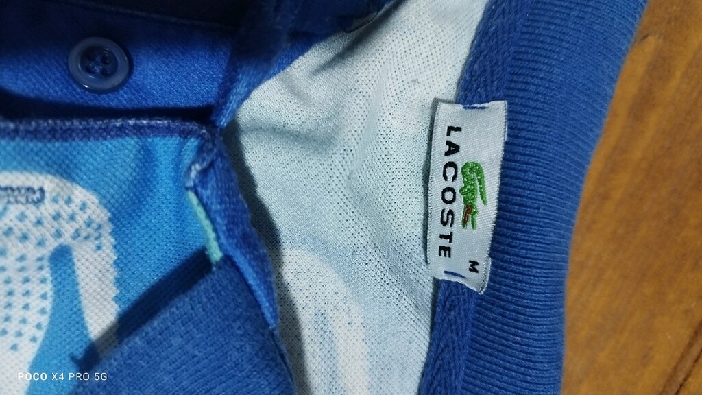 #Lacoste yumuşak dokulu tshirt.Eni çekilince 45 Boy 64???BOMBA İNDİRİM - 5