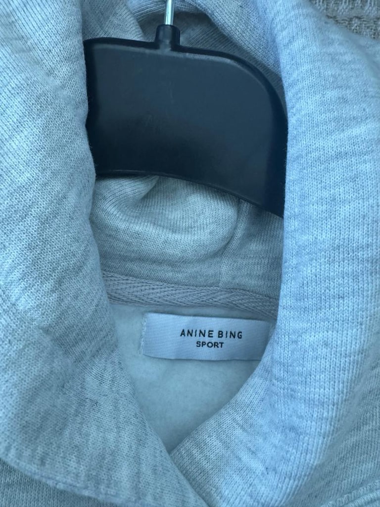 anine bing sweatshirt hoodie kapüşonlu - 8