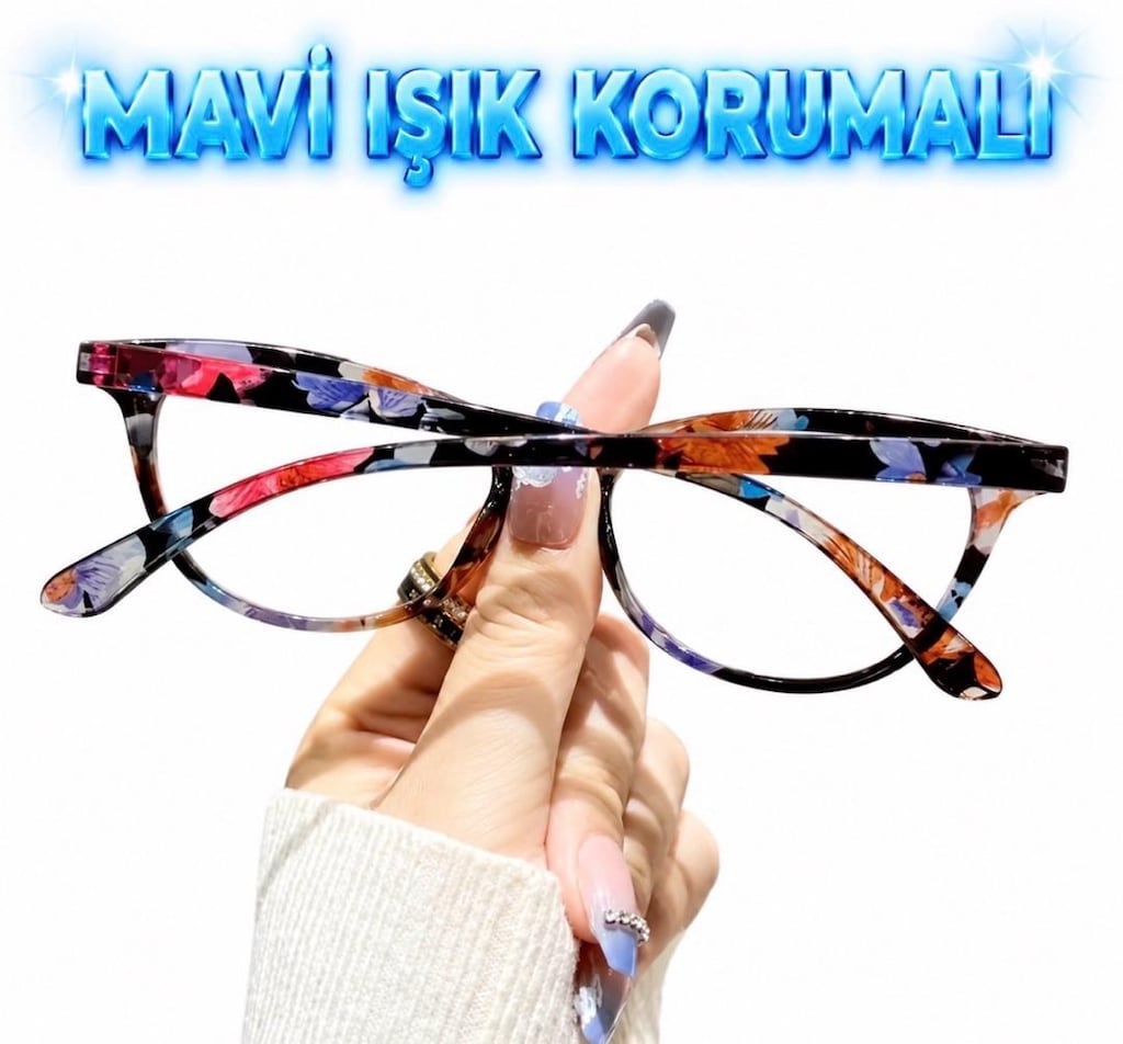 +1.5 Numara Çok Şık Cat Eye Bayan Okuma Gözlüğü - 3