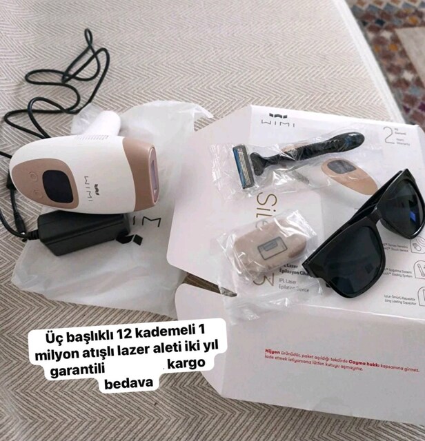 lazer epilasyon cihazı