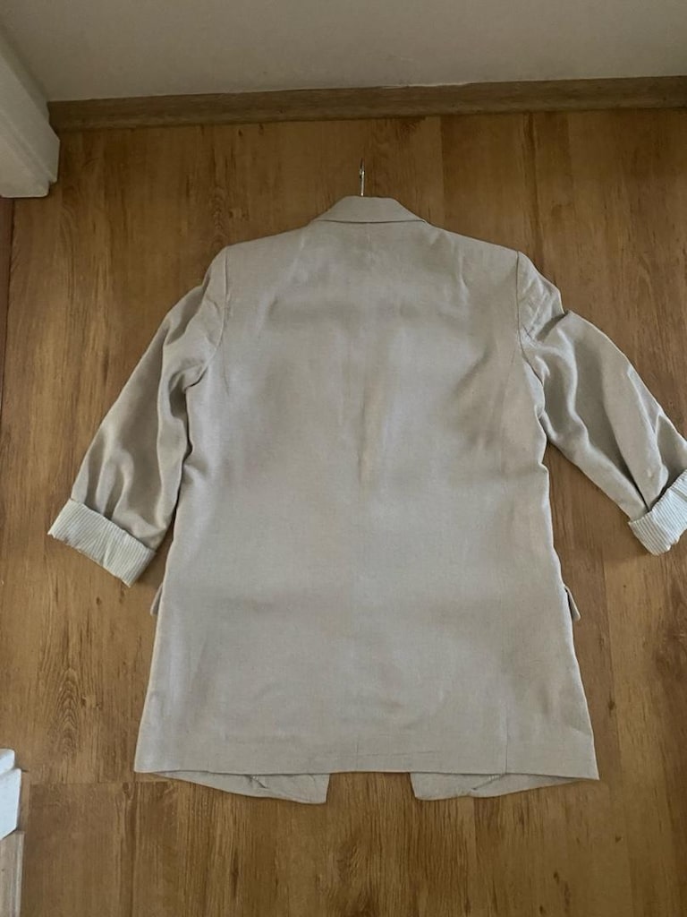 Zara Bej Blazer Ceket - 2