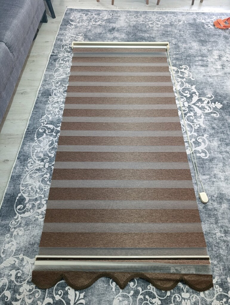 stor perde kapı perdesi eni 90cm kapı boyunda açılır - 3