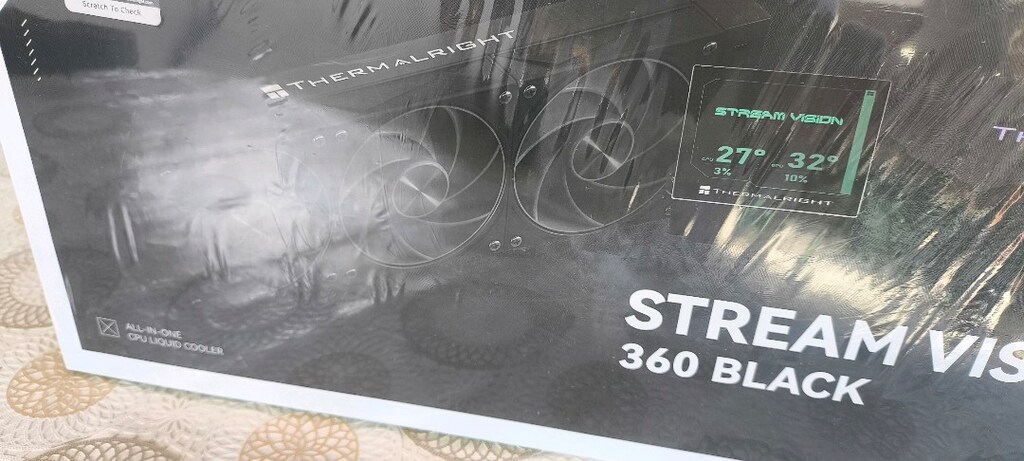 thermalright Stream vision ekranlı 360mm sıvı soğutma - 2