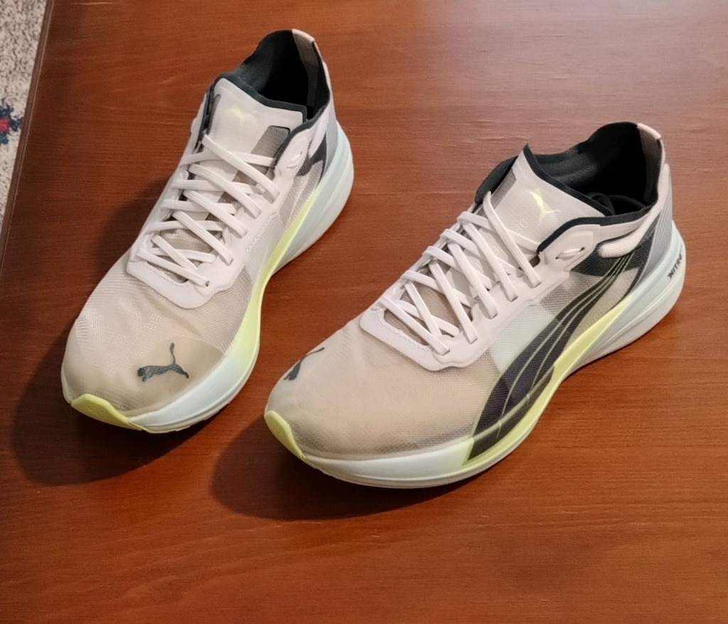 Puma Deviate Nitro Elite Racer. 44,5 numara. Dar kalıp.