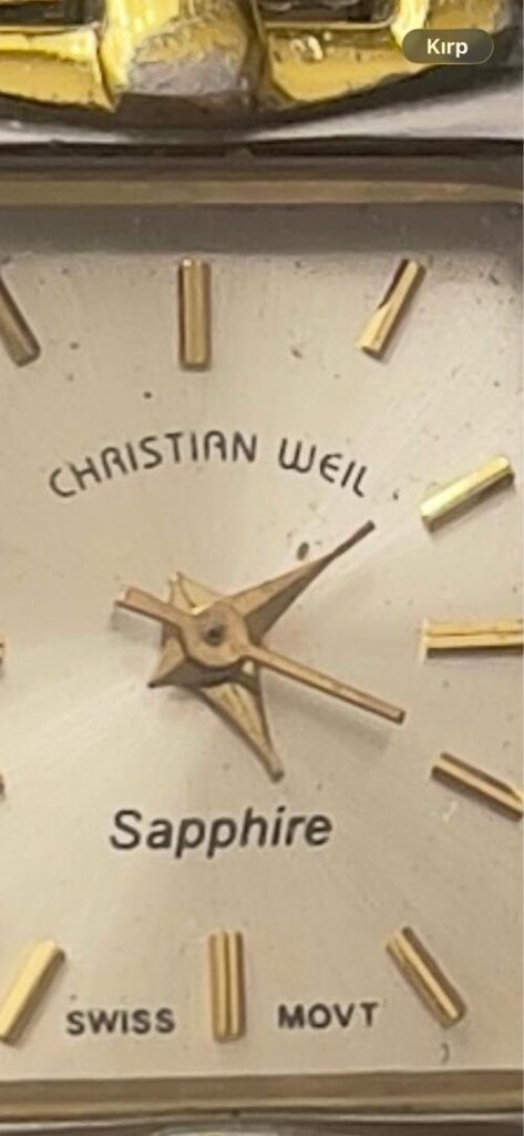 Christian Weil sapphire saat - 5