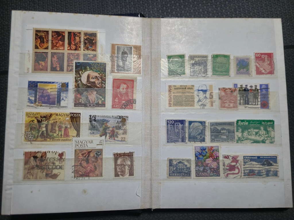 1956 Yılından Başlayan Pul koleksiyonu 350 Adet - 12