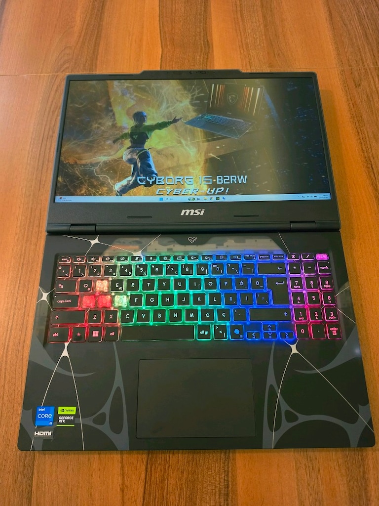 Msi Cyborg Rtx5060 Gaming Laptop Garantili - 2
