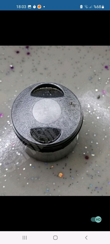 50 cc silindir piston üst kapak - 5