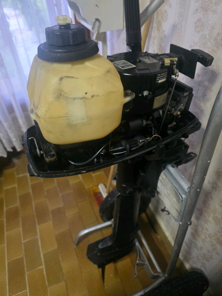 3.50 FİBER TEKNE + 5HP MERCURY MOTOR LİMAN KAYITLI. - 13