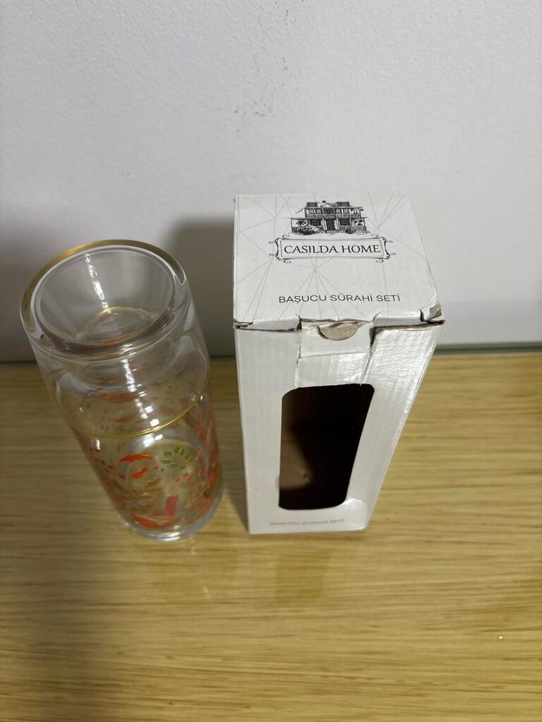 Harika bir hediyelik; Casilda Home Başucu Sürahi Seti (sıfır) - 4
