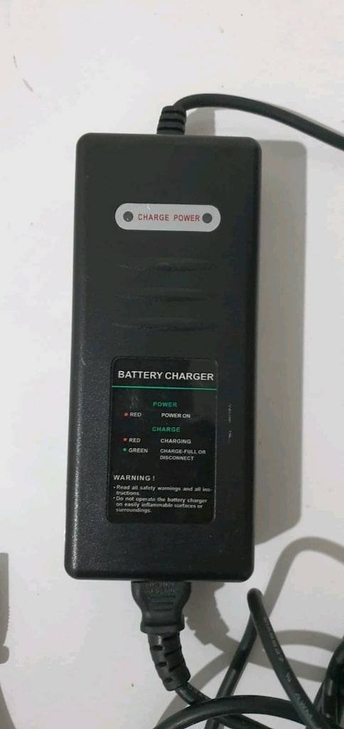 scooter şarj aleti 42 volt lityum pil için sağlam çalışır durumda - 3
