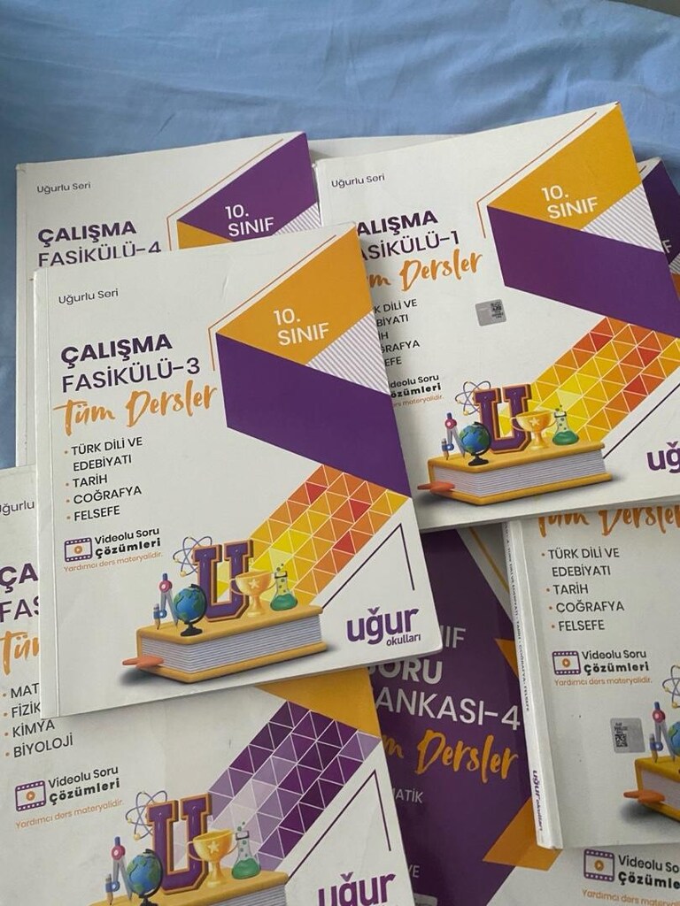 uğur okulları 10. sınıf kitapları - 3