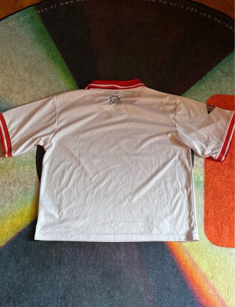 Off-White Eagle Soccer Polo Jersey forma - 2