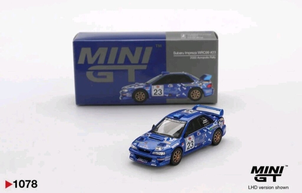 Mini GT Subaru İmpreza WRC99 - 2