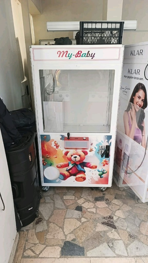 OYUNCAK YAKALAMA MAKİNESİ İSTER KAĞIT PARA İSTER JETONLA KEPÇE - 2