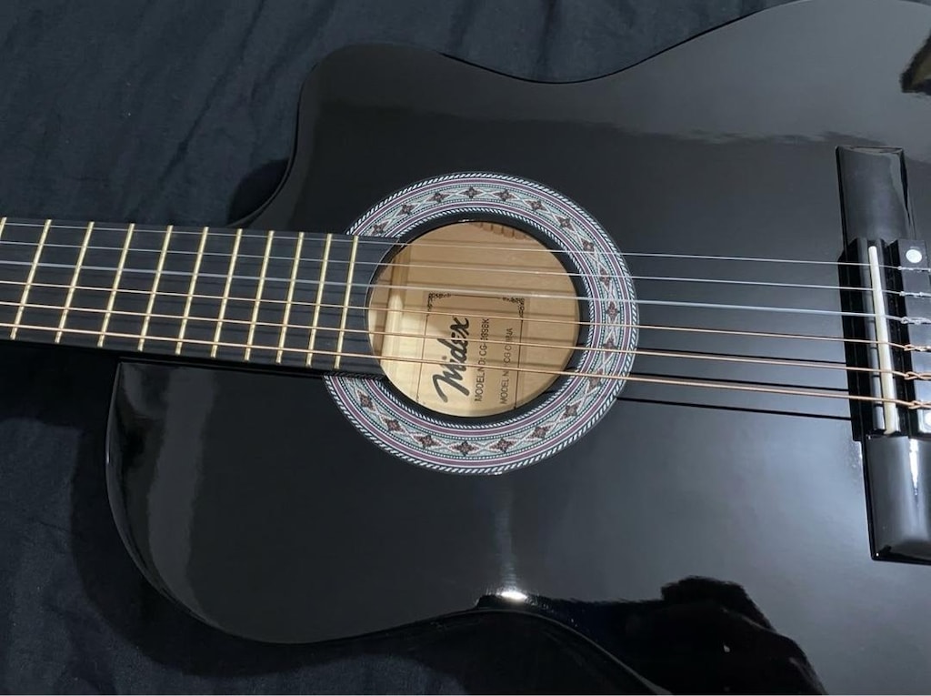 Midex CG-39SBK Siyah Kesik Kasa Klasik Gitar - MEGA FULL SET - 4
