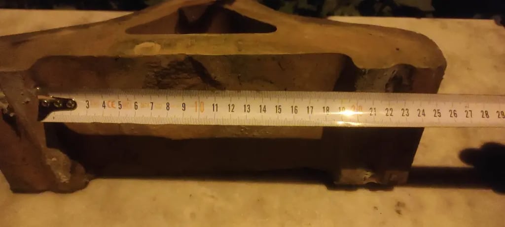 Bahçe duvar üstü omurga harpuşta süs taşı - 9